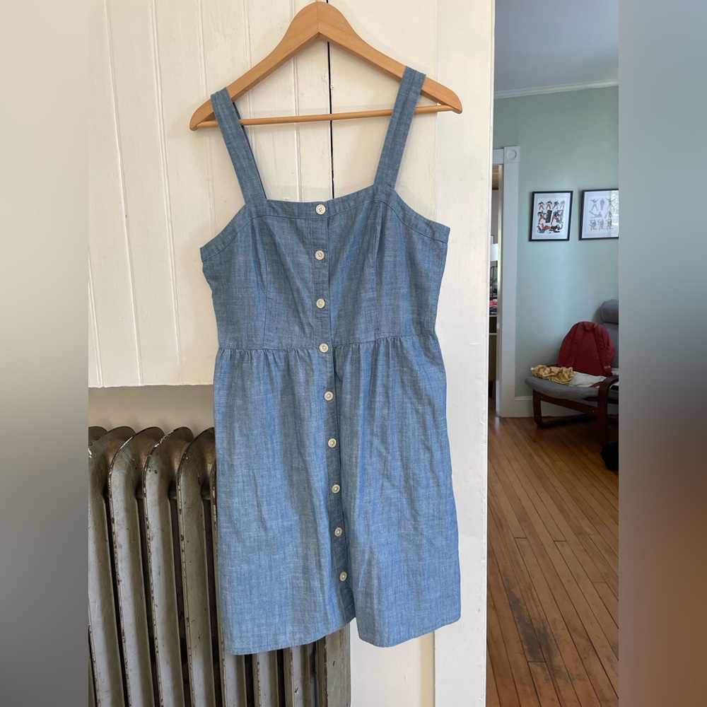 NWT J. Crew Chambray sundress